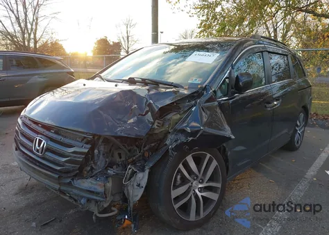 2012 Honda Odyssey Ex z USA, uszkodzony, nr VIN 5FNRL5H49CB005688